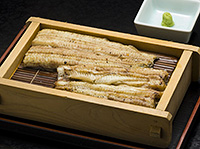 写真：うなぎ白むし